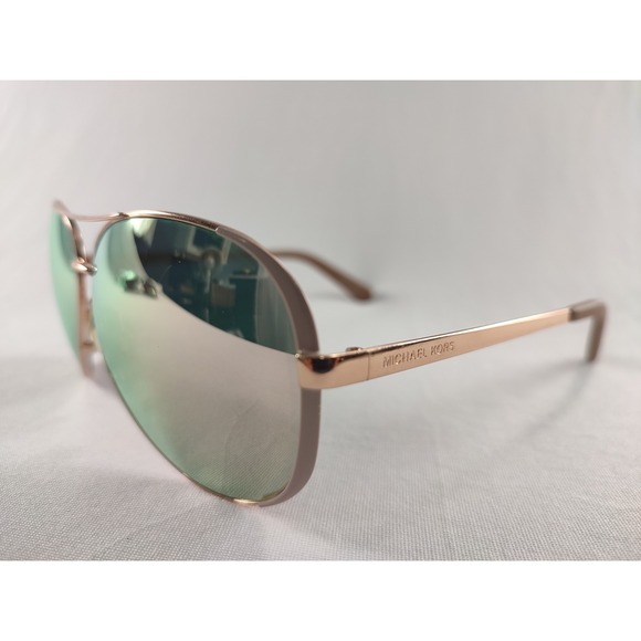 Michael Kors Chelsea MK5004 Sunglasses Rose Gold Pilot Brand‎ New Mirror Lens main image 12